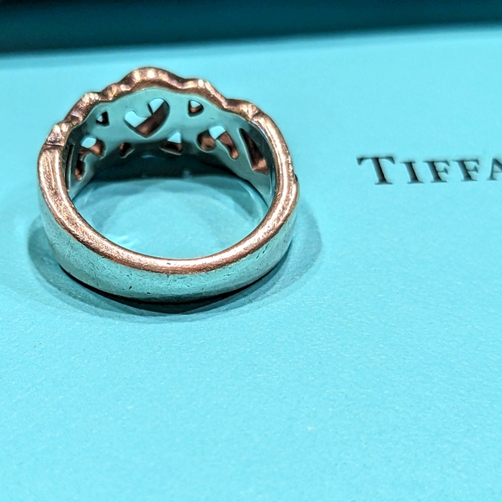 TIFFANY & CO. PALOMA PICASSO 925 Silver ring, size 6 EUC - Picture 2 of 5